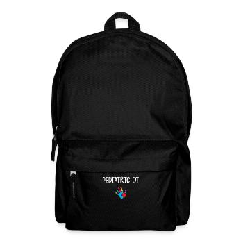 Pediatric Occupational Therapist, Pediatric Occupa - Backpack - black - Front
