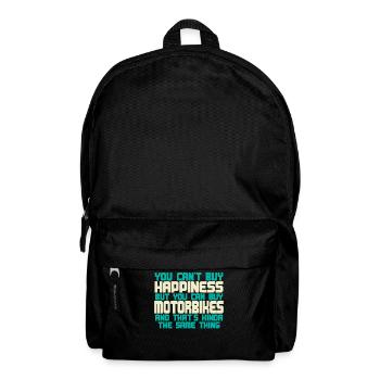 MOTORBIKE - Money Can'T Buy Happiness Motorbikes - Backpack - black - Front