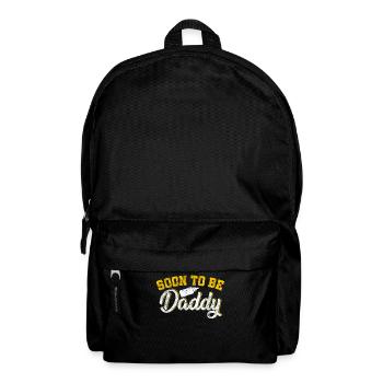 Papa To Be Soon To Be Daddy - Sac à dos - noir - Devant
