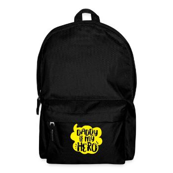 Dad To Be Daddy Is My Hero - Backpack - black - Front