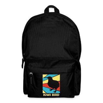 kiwi-vogel Kiwi Vogel - Rucksack - Schwarz - Vorne