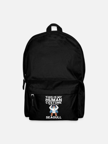 Möwe - Rucksack - Schwarz