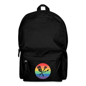 Maler - Rucksack - Schwarz - Vorne
