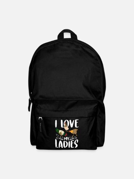 Huhn - Rucksack - Schwarz