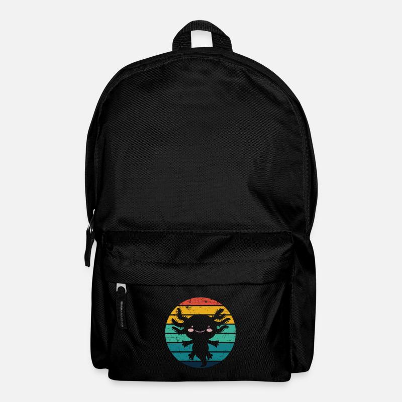 Axolotl Vintage Axolotl Animal - Rucksack - Schwarz