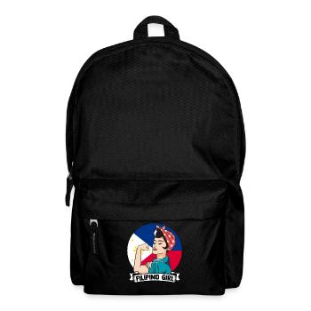 Starke philippinische Mädchen Filipino Pride - Rucksack - Schwarz - Vorne