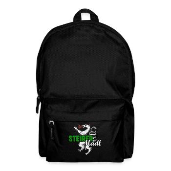 Steirermadl Steiermark Spruch Steirer Madl lustig - Rucksack - Schwarz - Vorne