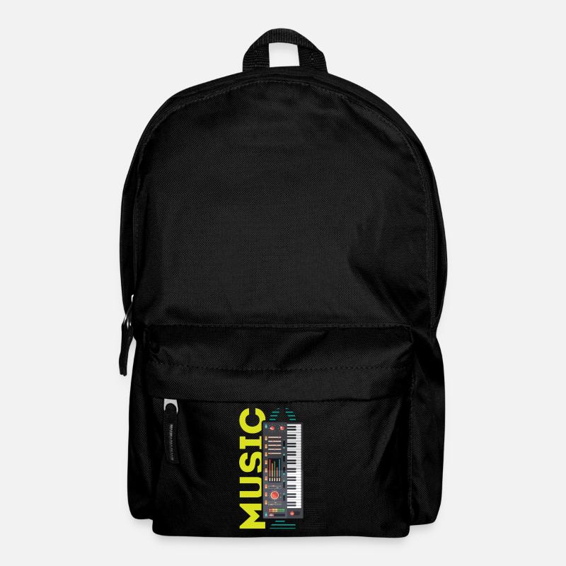 Beatmaker, Beatmaker synthesizer, 80er Jahre Stil, - Rucksack - Schwarz