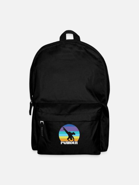 Gymnastics Parkour Sports Freerunning - Backpack - black