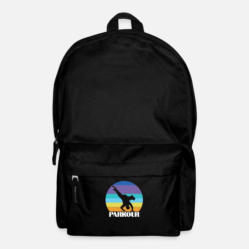Gymnastics Parkour Sports Freerunning - Backpack - black
