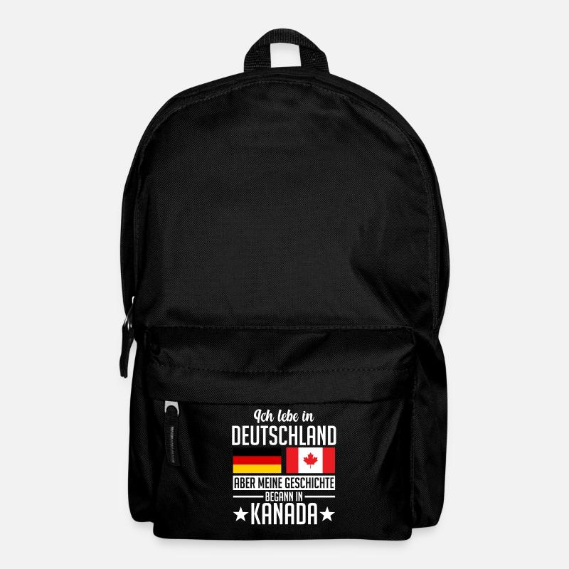 Kanada Deutschland Kanadier Deutscher Canada - Rucksack - Schwarz