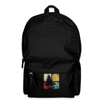 Sailing Sailboat Vintage Retro - Rucksack - Schwarz - Vorne