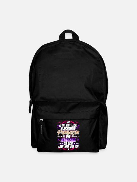 Bäckerin - Rucksack - Schwarz