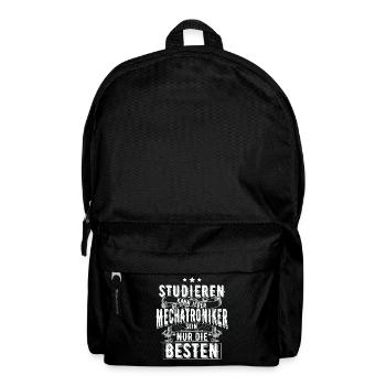Mechatroniker - Rucksack - Schwarz - Vorne