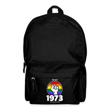 1973 Anniversaire Gay Pride LGBT - Sac à dos - noir - Devant
