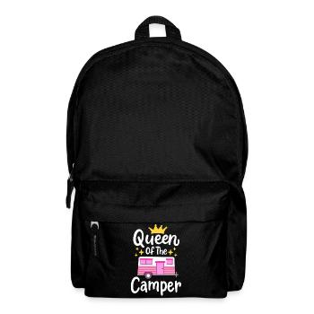 Wohnmobil Camping Wohnwagen - Rucksack - Schwarz - Vorne
