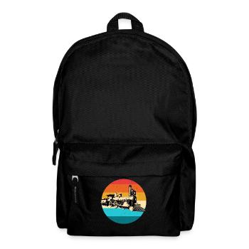 Zug - Rucksack - Schwarz - Vorne
