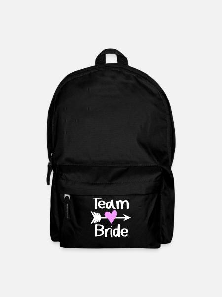Team Braut - Rucksack - Schwarz