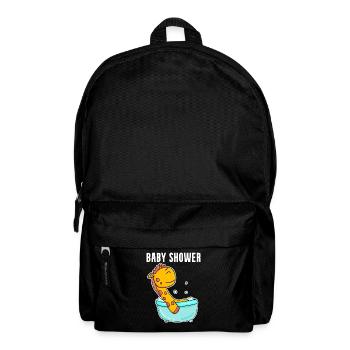 Baby Shower Giraffe Badewanne - Rucksack - Schwarz - Vorne