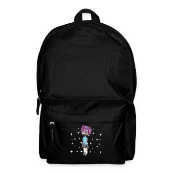 Kawaii Chibi Anime Boy Femboy LGBT Aesthetic - Rucksack - Schwarz - Vorne