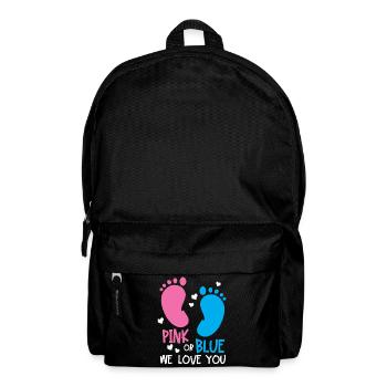 Gender Reveal Party - Rucksack - Schwarz - Vorne