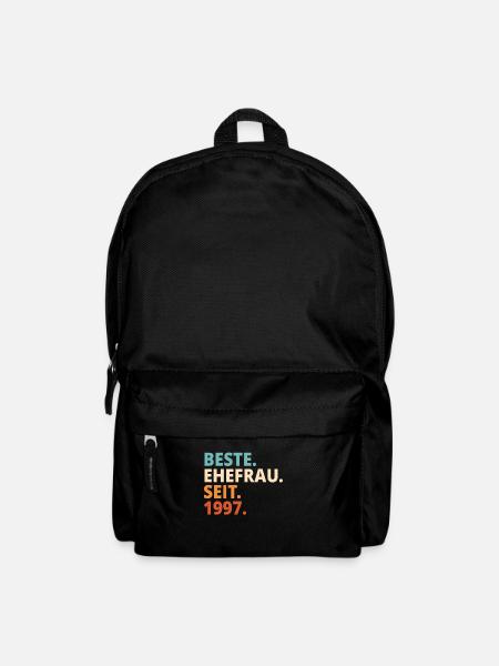 Beste Ehefrau Seit 1997 Hochzeitstag Jahrestag - Rucksack - Schwarz