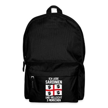 Italy Sardegna Cagliari Sardinia Gift - Backpack - black - Front