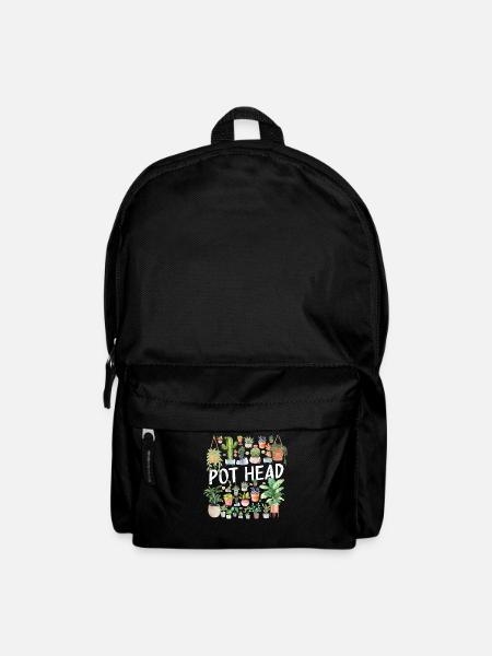 Potted Plant Pot Head - Rucksack - Schwarz
