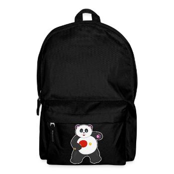 Panda Tischtennis Tischtennisschläger - Rucksack - Schwarz - Vorne