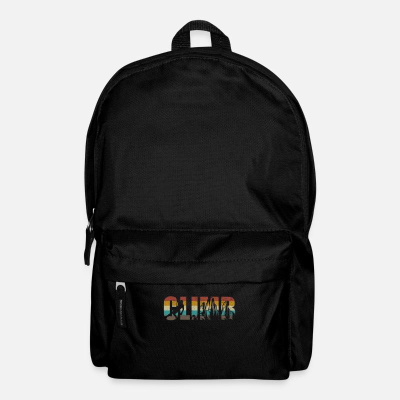 Climb Retro Vintage - Rucksack - Schwarz