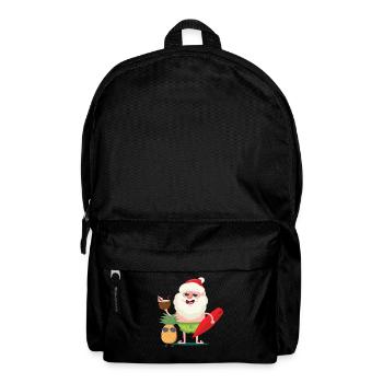 Hawaii Weihnachten T-Shirt - Rucksack - Schwarz - Vorne