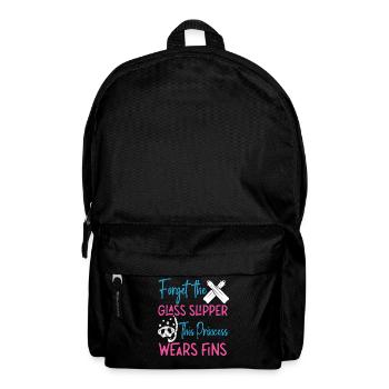 Scuba Diving Diver Girl Forget - Backpack - black - Front