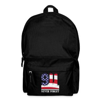 9-11 20 Never Forget Year Anniversary - Rucksack - Schwarz - Vorne