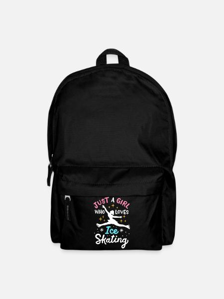 Eislaufen Eisläufer - Rucksack - Schwarz