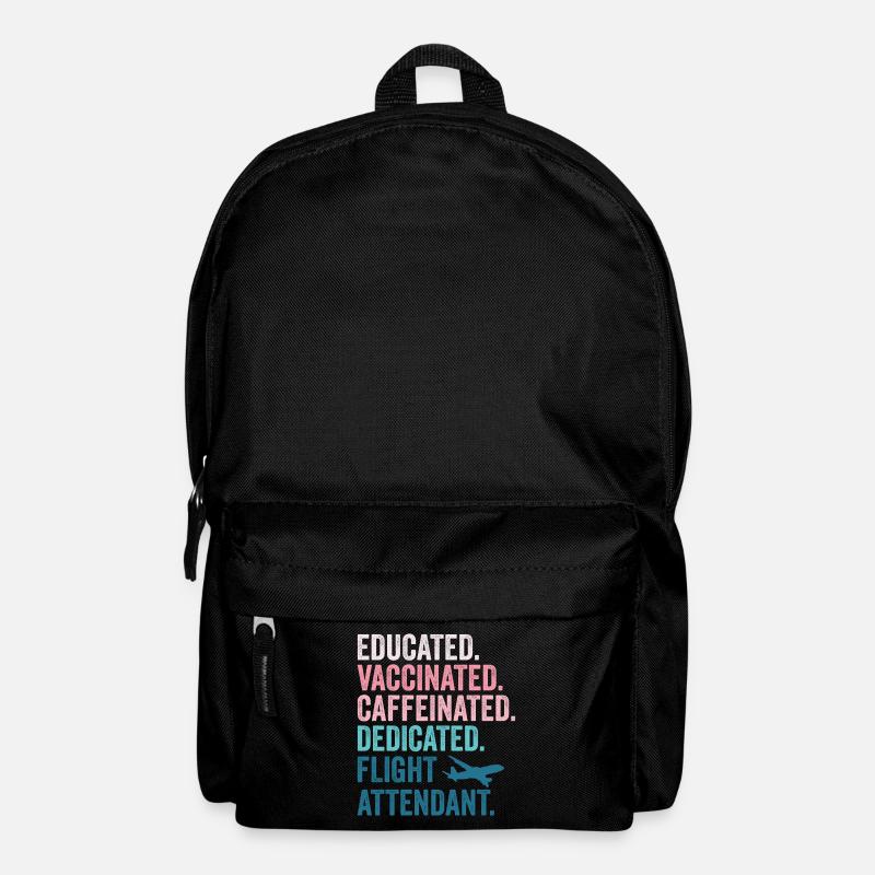 Flugbegleiter Flight Attendant flugbegleiterin - Rucksack - Schwarz