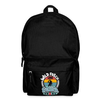 Pirat 6. Geburtstag Kinder - Rucksack - Schwarz - Vorne