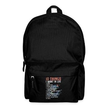 Fishing Vintage - Backpack - black - Front