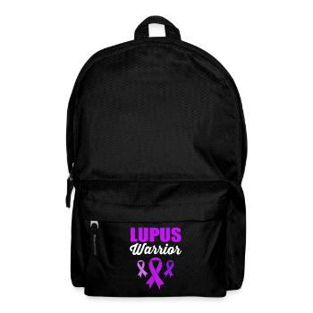 Lupus Awareness Ribbon Lupus Warrior - Backpack - black - Front