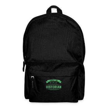 Crois-moi je suis historien histoire - Sac à dos - noir - Devant