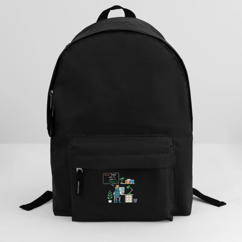 Eat Code Sleep | Funny Coder Programmierer Rucksack