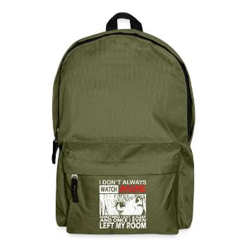 Hentai Anime Manga Japonais Etchi Waifu Kawaii - Sac à dos - vert olive - Devant