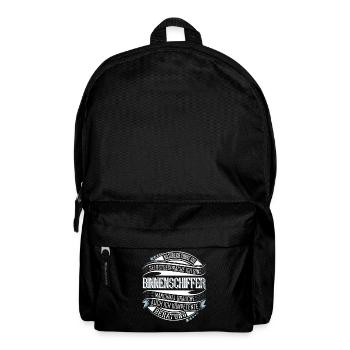 Binnenschiffer - Rucksack - Schwarz - Vorne