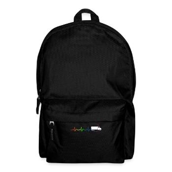 TRUCK HOMOSEXUAL - Rucksack - Schwarz - Vorne