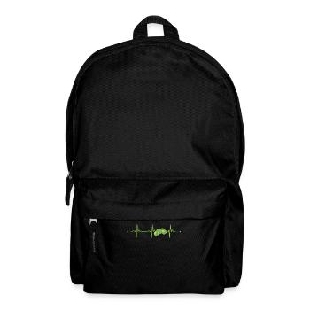 Brussels sprouts heartbeat gift - Backpack - black - Front