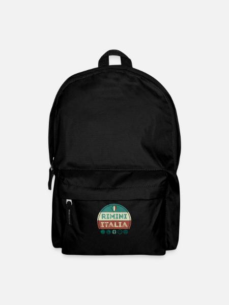 Rimini Adriatic Italy Holiday Souvenir - Backpack - black
