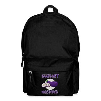 Aubergines Whisperer Gift - Backpack - black - Front