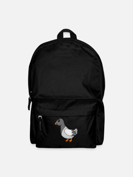 Taube - Rucksack - Schwarz
