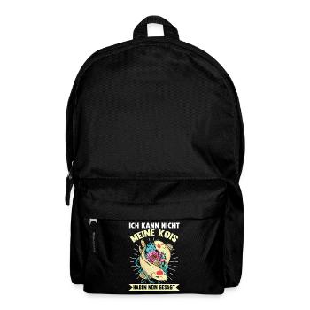 Fische Kois Koi - Rucksack - Schwarz - Vorne
