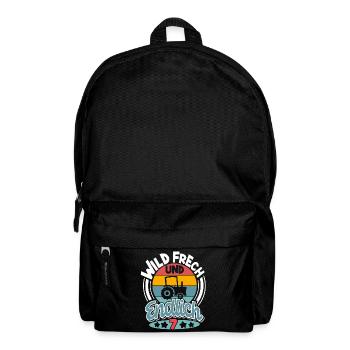 Traktor 7. Geburtstag Kinder - Rucksack - Schwarz - Vorne