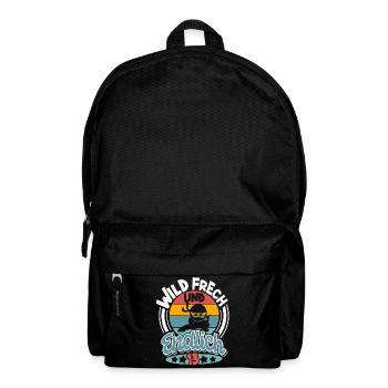 Ninja 13. Geburtstag Kinder 13 Jahre - Rucksack - Schwarz - Vorne